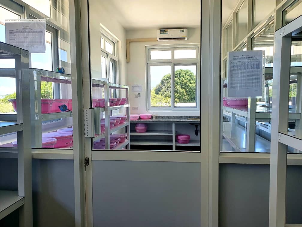 Insectary rearing room