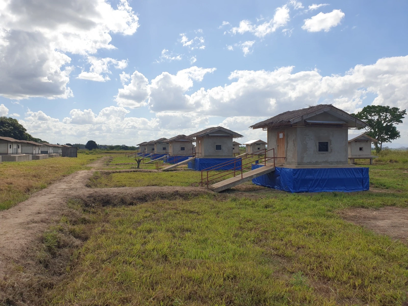 Rapley huts at Lupiro field site