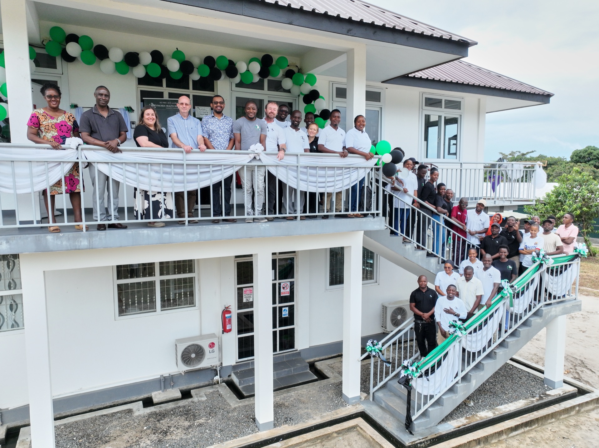 VCPTU full team at the inauguration of the new building